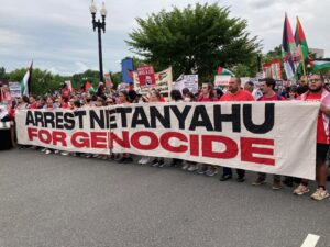 Read more about the article War Criminal Netanyahu Calls Peace Activists “Useful Idiots” & Receives 58 Standing Ovations for GENOCIDE from US Congress